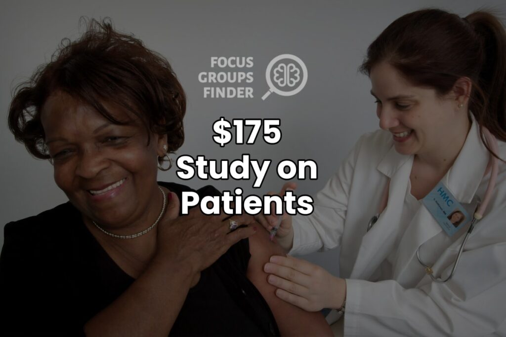 Paid Online Focus Group For Patients ($175)